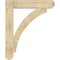 Ekena Millwork Thorton Craftsman Rough Sawn Bracket, Douglas Fir, 6"W x 38"D x 46"H BKT06X38X46THR04RDF - alternate 3